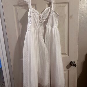 Shein, White dress size medium